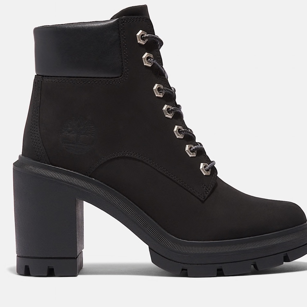 NWT Timberland Women's Allington Heights Boots in Black Size 7.5